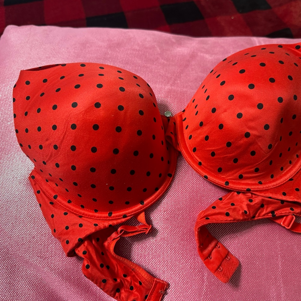 Victoria’s Secret Red Polka Dot Women's Bra